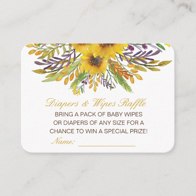 Carte D'accompagnement Ensembles de Baby showers à gaufre modifiables (Devant)