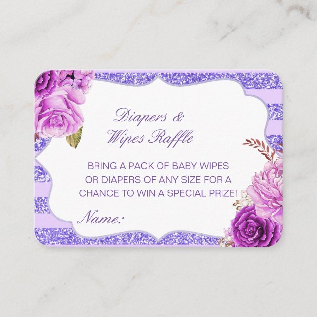 Carte D'accompagnement Ensembles de Baby showers à gaufre modifiables (Devant)