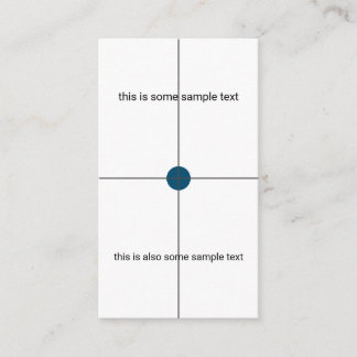 Carte D'accompagnement essai échantillon