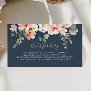 Carte D'accompagnement Eucalyptus Garden Floral Baby shower Demande de ré