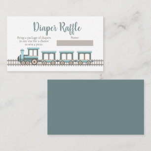 Carte D'accompagnement Express bébé train garçon Baby shower de couches R