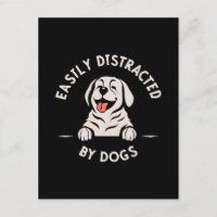 Facilement distrait par les chiens