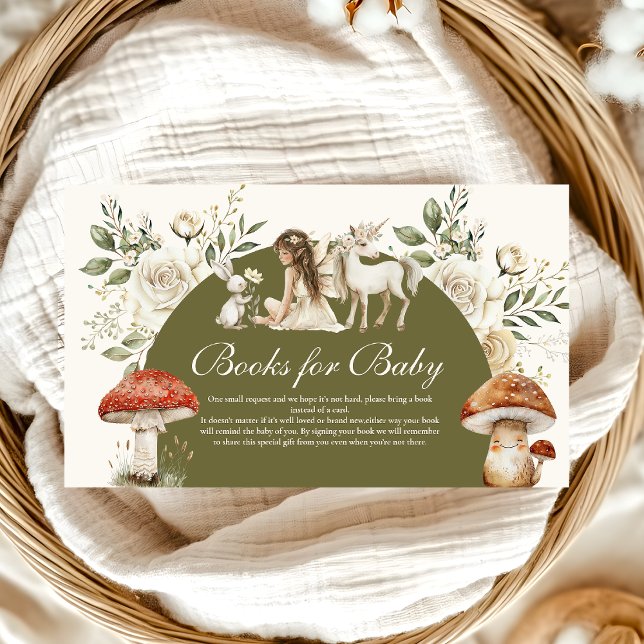 Carte D'accompagnement Fairies Fleur sauvage Flower Meadow Livres pour bé (Créateur téléchargé)