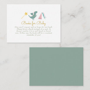 Carte D'accompagnement Fairytale Princess Books for Baby Enclôture Card