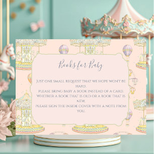 Carte D'accompagnement Fairytale Vintage Amusement Park