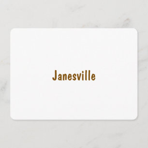 Carte D'accompagnement Faites de votre marque 4,5" x 6,25" Arrondi