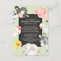 Farm Animaux Book for Baby Encape Card