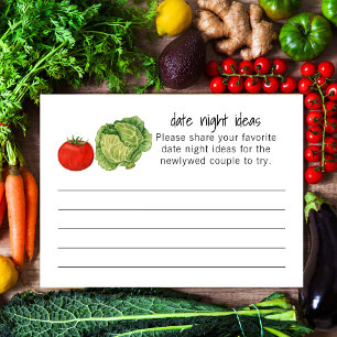 Carte D'accompagnement Farmers Marché Date Nuit Idées Fête des mariées