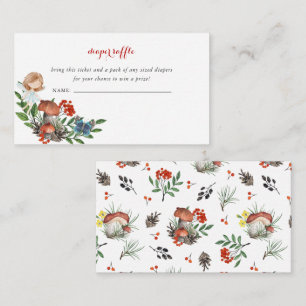 Carte D'accompagnement Fée de forêt enchantée   Boîtier de broche à couch