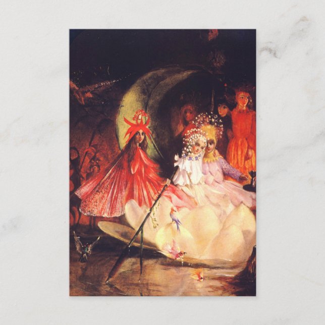 Carte D'accompagnement Fées d'été (Devant)