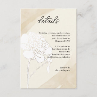 Carte D'accompagnement Ferme verte minimaliste