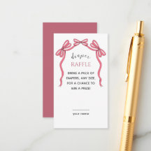 Fête de Bébé Fille Ruban Rose Vintage Tirage au So