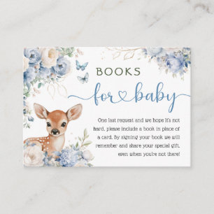 Carte D'accompagnement Fête de bébé Oh Cerf Livres pour bébé garçon