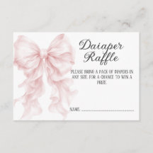 Fête de naissance fille à ruban rose Tirage au sor