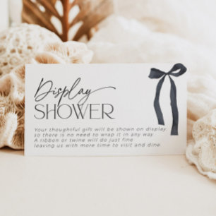 Carte D'accompagnement Fête des mariées cadeau non emballé Gothique Black