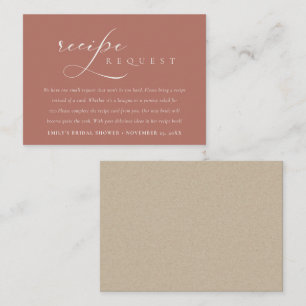 Carte D'accompagnement Fête des mariées de demande de recette de script T