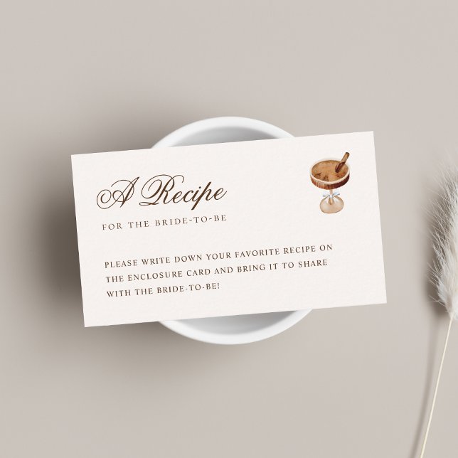 Carte D'accompagnement Fête des mariées de demande de recette Martini Esp (Créateur téléchargé)