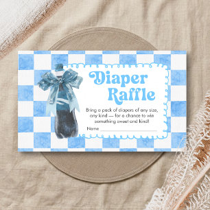 Carte D'accompagnement Fête Prénatale Bébé Fille Bleue Elle est Prête à A