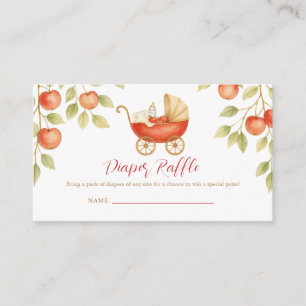 Carte D'accompagnement Fête Prénatale Pomme de nos Yeux Tirage au Sort Co