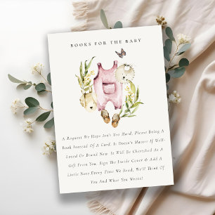 Carte D'accompagnement Feuilles Foliage Fille Vêtements Livres Pour Baby