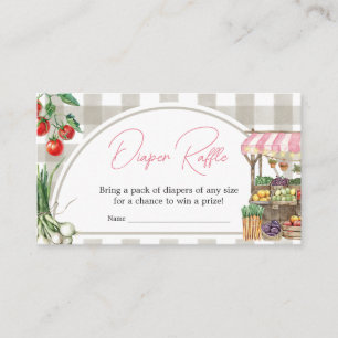 Carte D'accompagnement Filles Agriculteurs Marché local de chaudières Raf