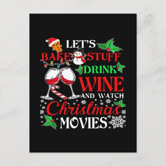 Carte D'accompagnement Film de Noël (Devant)