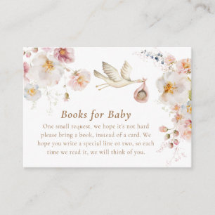 Carte D'accompagnement Fleur sauvage Garden Girl Books for Baby