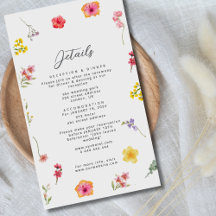 Fleur sauvage minimaliste - mariage botanique de p