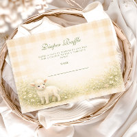 Fleurs de prairie vintage Little Lamb Tirage de co