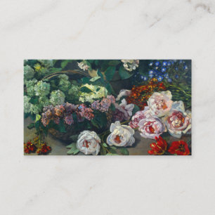 Carte D'accompagnement Fleurs de printemps Monet