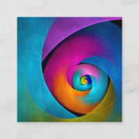 Floral moderne Art Abstrait rose Bleu Motif #17