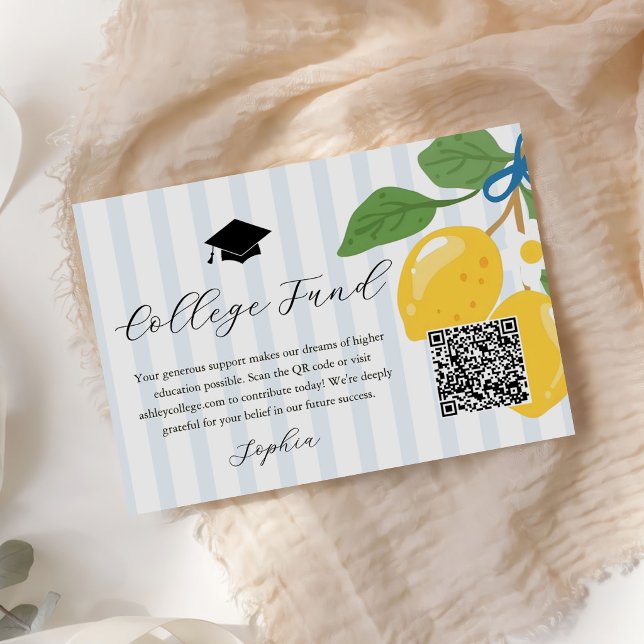 Carte D'accompagnement Fonds de bourse universitaire de remise de diplôme (Créateur téléchargé)