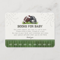 Football Little All Star Books for Baby Insert