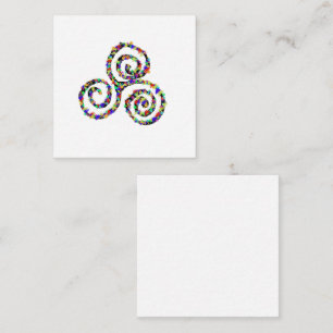 Carte D'accompagnement Force Triskelion celtique Classique