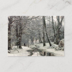 Carte D'accompagnement Forêt de hêtres, hiver par Anders Andersen-Lundby