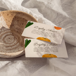 Carte D'accompagnement Fraîche De La Fête des mariées Du Marché