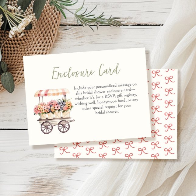 Carte D'accompagnement Fraîchement à la Fête des mariées du marché (Créateur téléchargé)