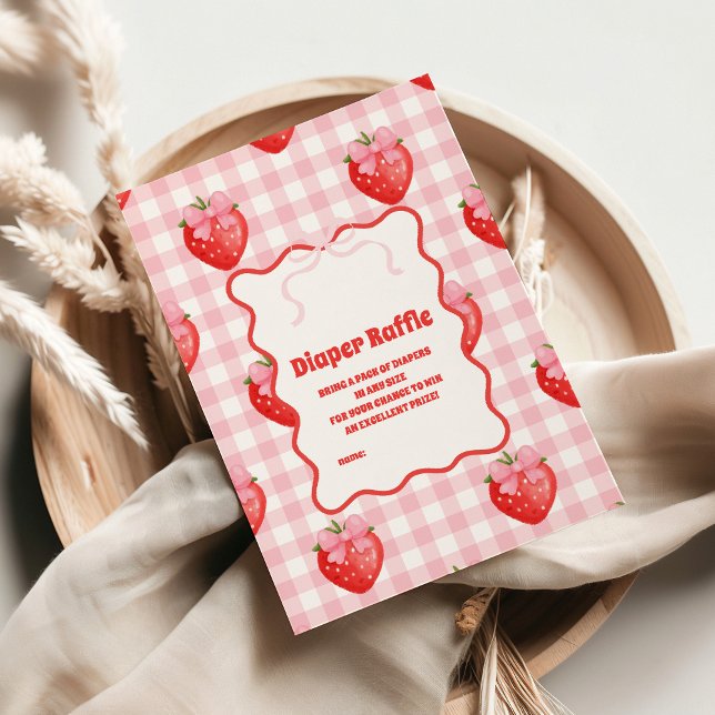 Carte D'accompagnement Fromage de Diapper Rose Sucré Berry (Créateur téléchargé)