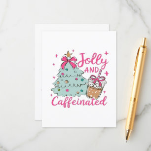 Carte D'accompagnement Gai et Caféiné