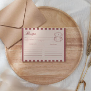 Carte D'accompagnement Gâteau au café d'anniversaire pour une personne un
