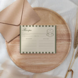 Carte D'accompagnement Gâteau au café d'anniversaire pour une personne un