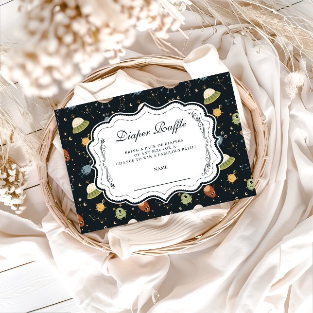 Carte D'accompagnement Gender Neutral Planet Diapper Raffle (Créateur téléchargé)