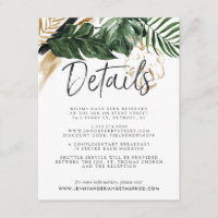 Glamorisant Summer Greenering Mariage Détails du c