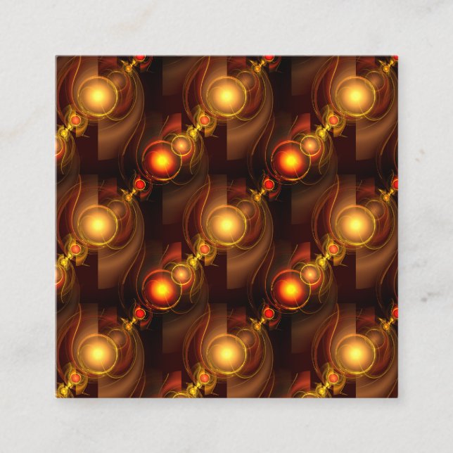 Carte D'accompagnement Gold Modern Boho Elegant Abstract Art Pattern #501 (Devant)
