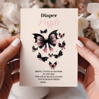 Gothic Rose Halloween Baby Shower Tirage Couche