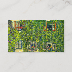 Carte D'accompagnement Gustav Klimt La Maison de Guardaboschi
