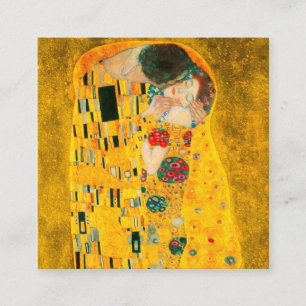Carte D'accompagnement Gustav Klimt Le Baiser