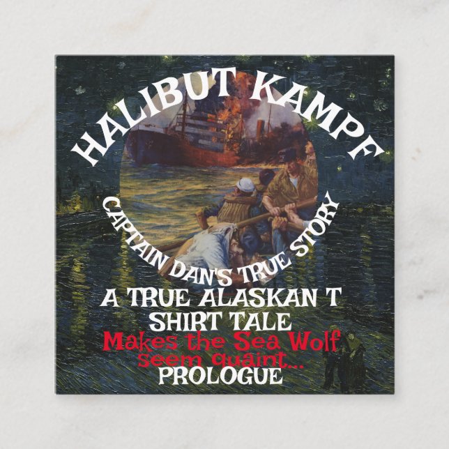 Carte D'accompagnement Halibut Kampf Prolog du capitaine Dan (Devant)