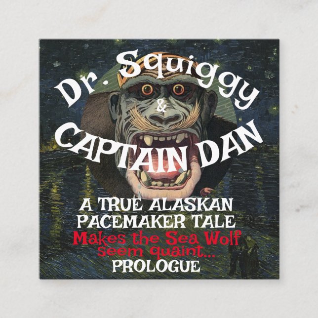 Carte D'accompagnement Halibut Kampf Prolog du capitaine Dan (Devant)