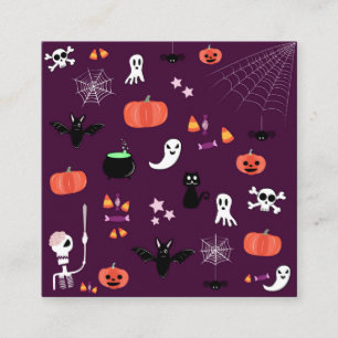 Carte D'accompagnement Halloween
